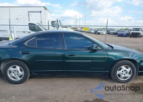 2001 Pontiac Grand Prix Se from USA, damaged, VIN 001G2WK52J01F1818